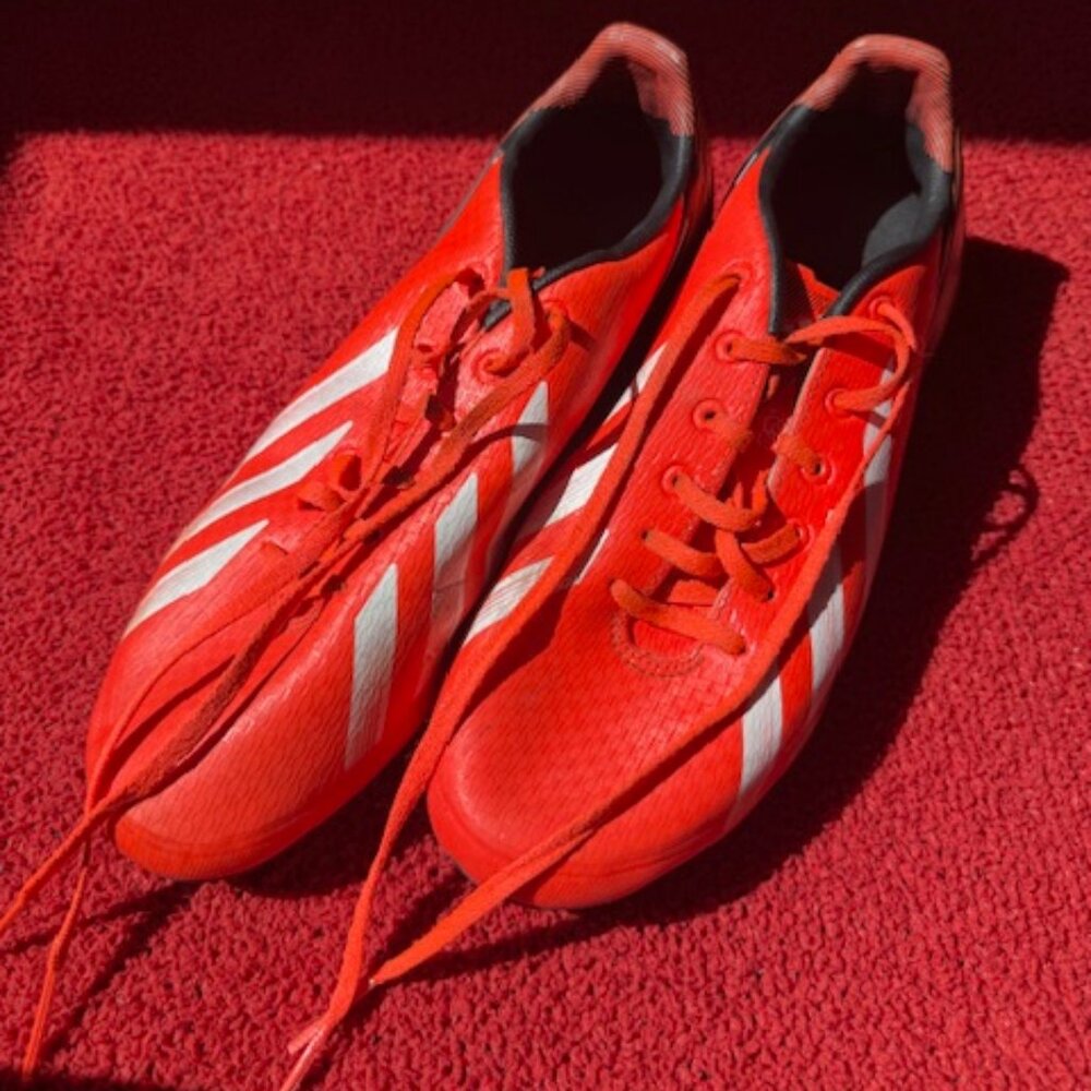 Adidas Orange Soccer Cleats (Outdoor) - Womens size 7.5